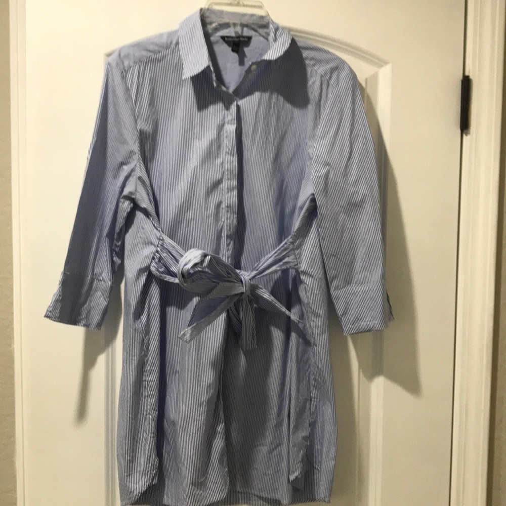 Striped maternity top